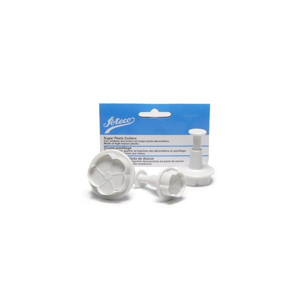 Ateco Flower Plunger Cutters - Set of 3