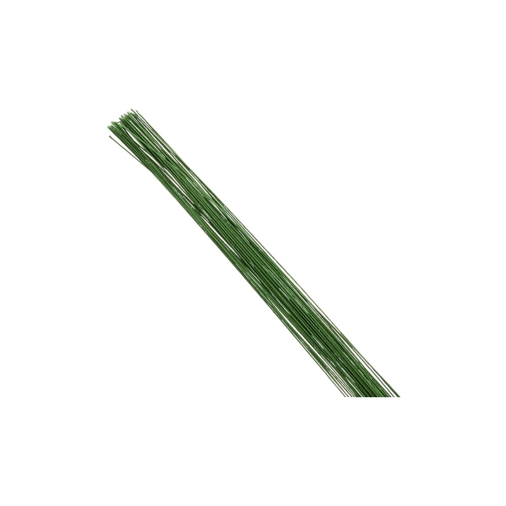 Hamilworth 30 Gauge - Green Florist Wires x 50
