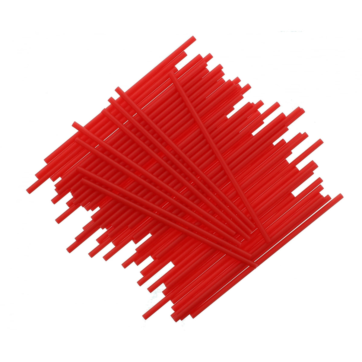 Simply Making 6 Inch Red Plastic Cake Pop Sticks
