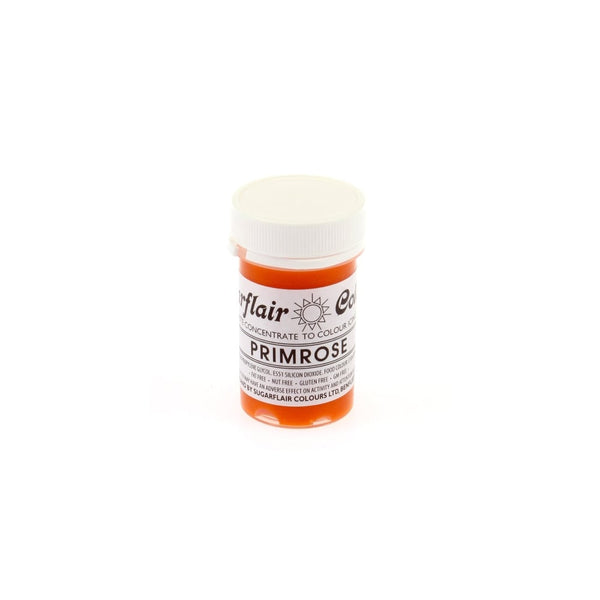 Sugarflair Primrose - Tartranil Paste Concentrate Colouring 25g