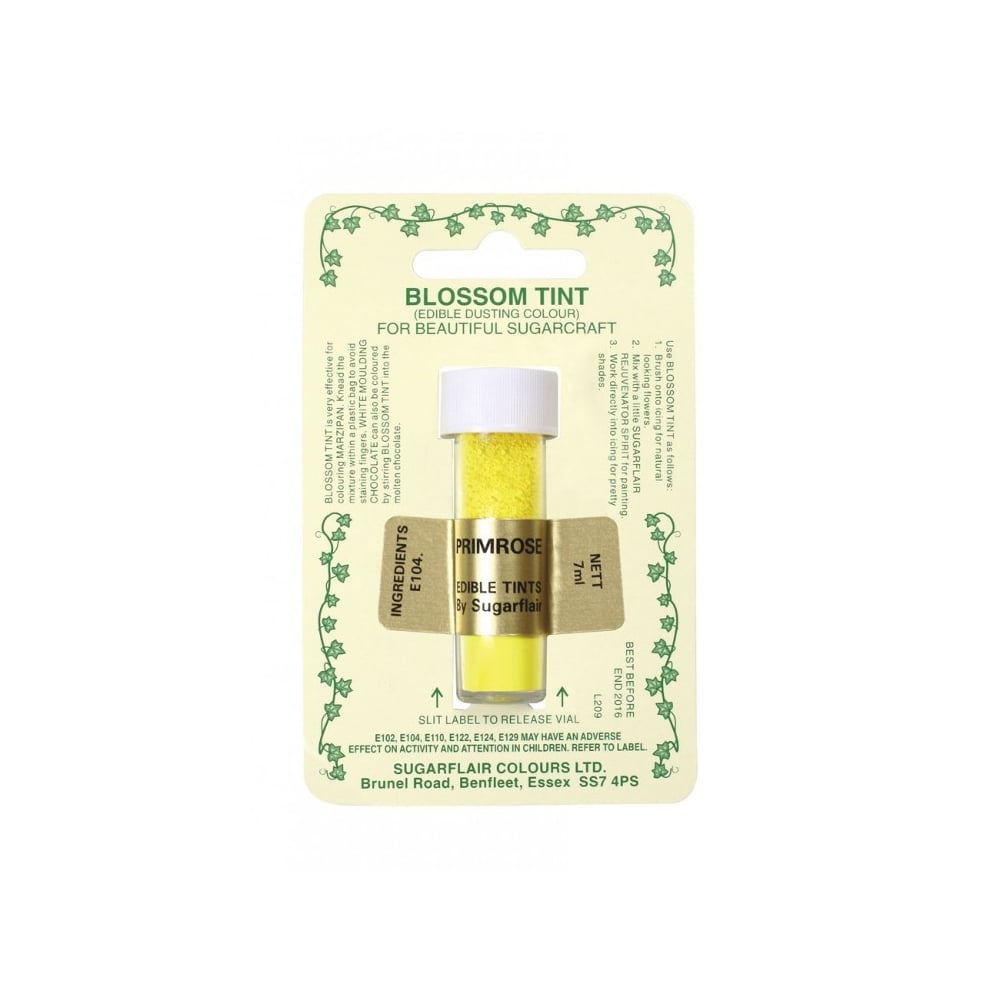 Sugarflair Primrose - Blossom Tint Dusting Colour 7ml
