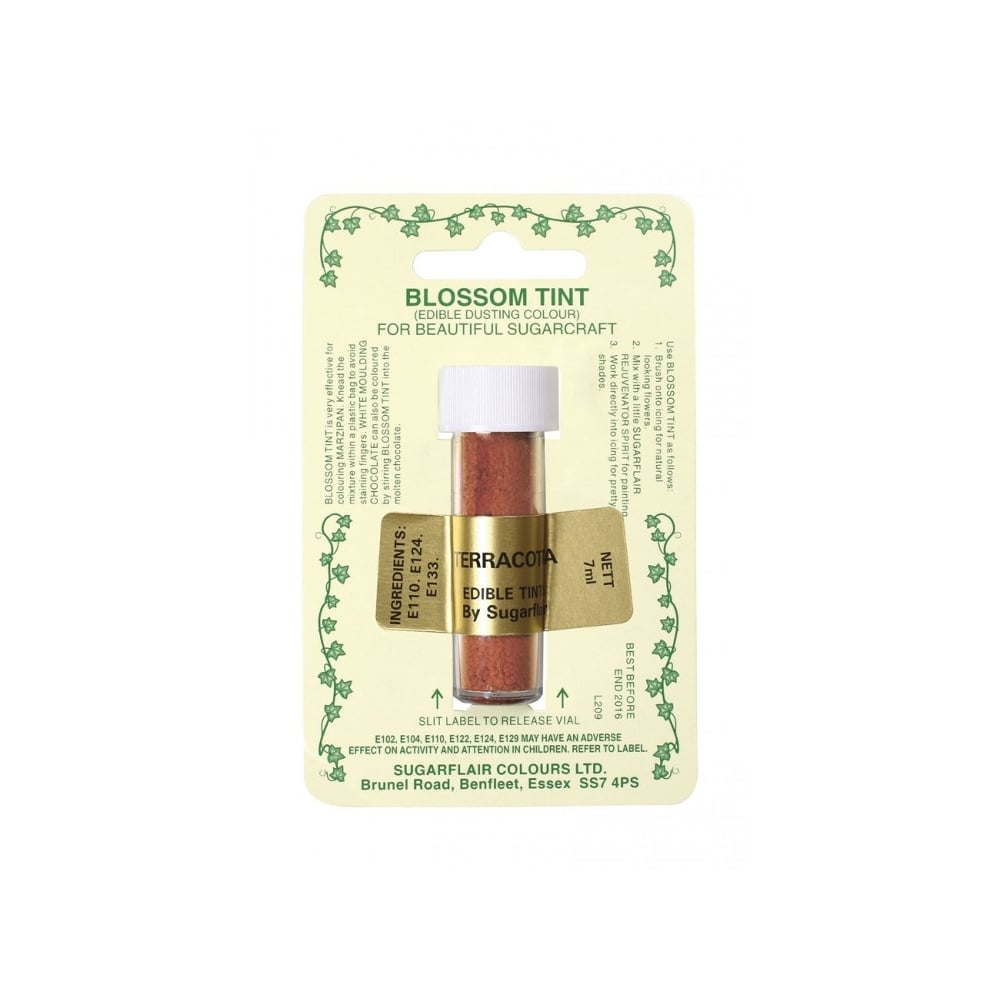 Sugarflair Terracotta - Blossom Tint Dusting Colour
