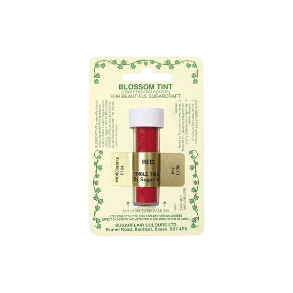 Sugarflair Red - Blossom Tint Dusting Colour