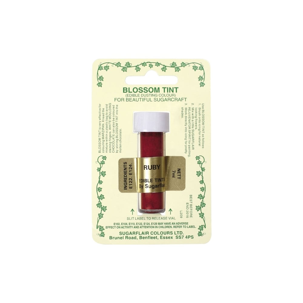 Sugarflair Ruby - Blossom Tint Dusting Colour