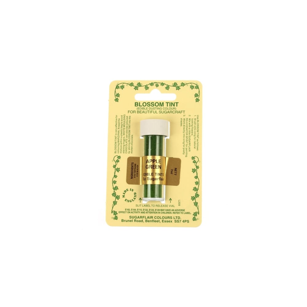 Sugarflair Apple Green - Blossom Tint Dusting Colour