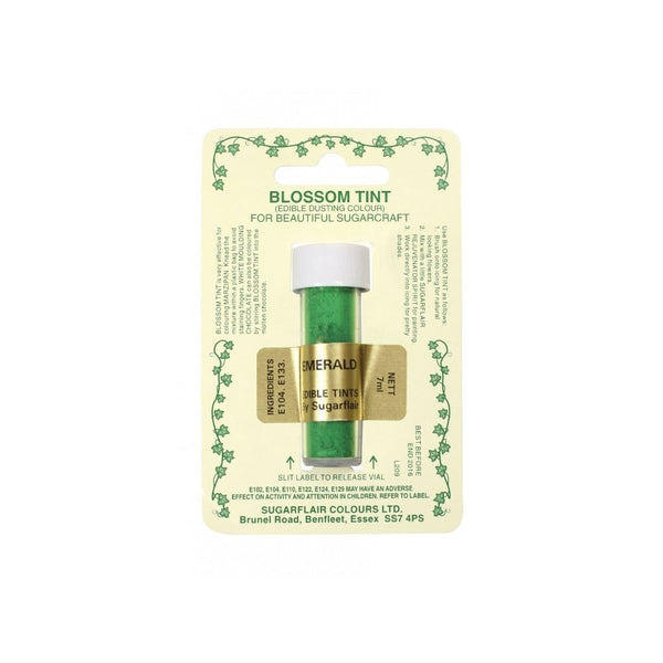 Sugarflair Emerald - Blossom Tint Dusting Colour