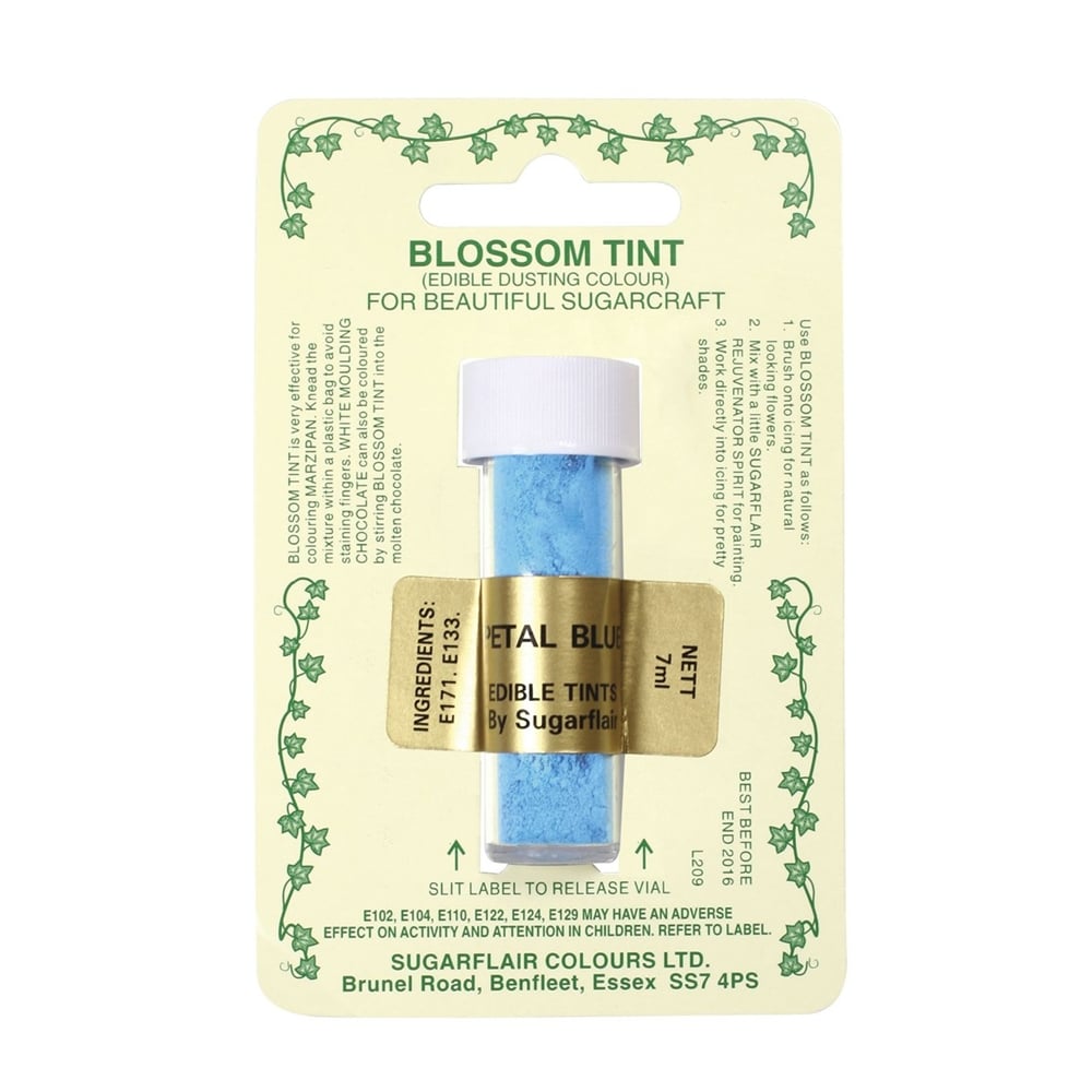 Sugarflair Petal Blue - Blossom Tint Dusting Colour