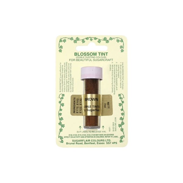 Sugarflair Brown - Blossom Tint Dusting Colour