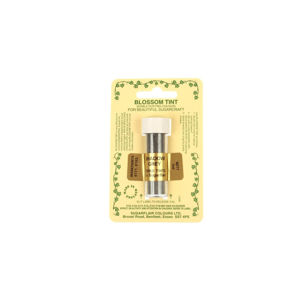 Sugarflair Shadow Grey - Blossom Tint Dusting Colour