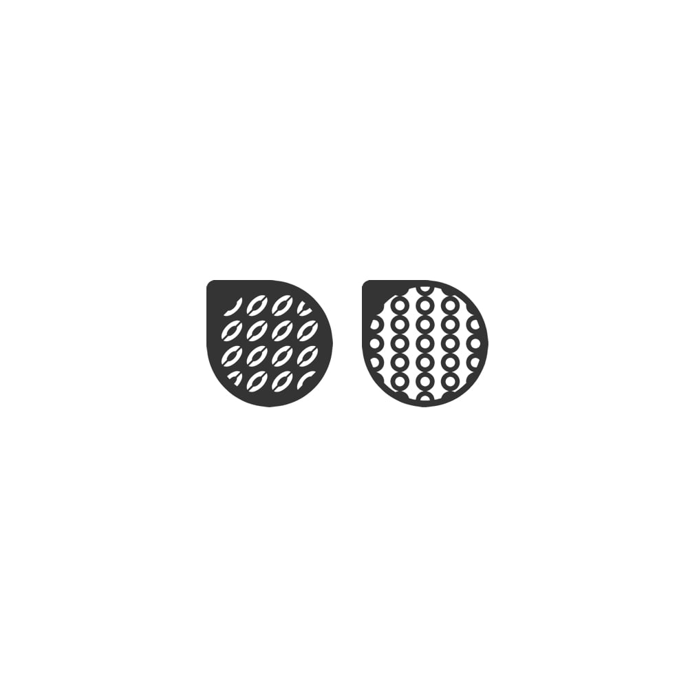Cake Lace Selina Ovals And Circles Stencil Set Of 2