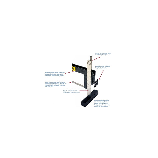 Agbay 12" Junior Single Blade Advanced Cake Leveller