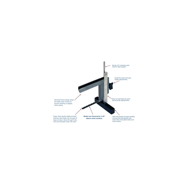 Agbay 20" Single Blade Advanced Cake Leveller