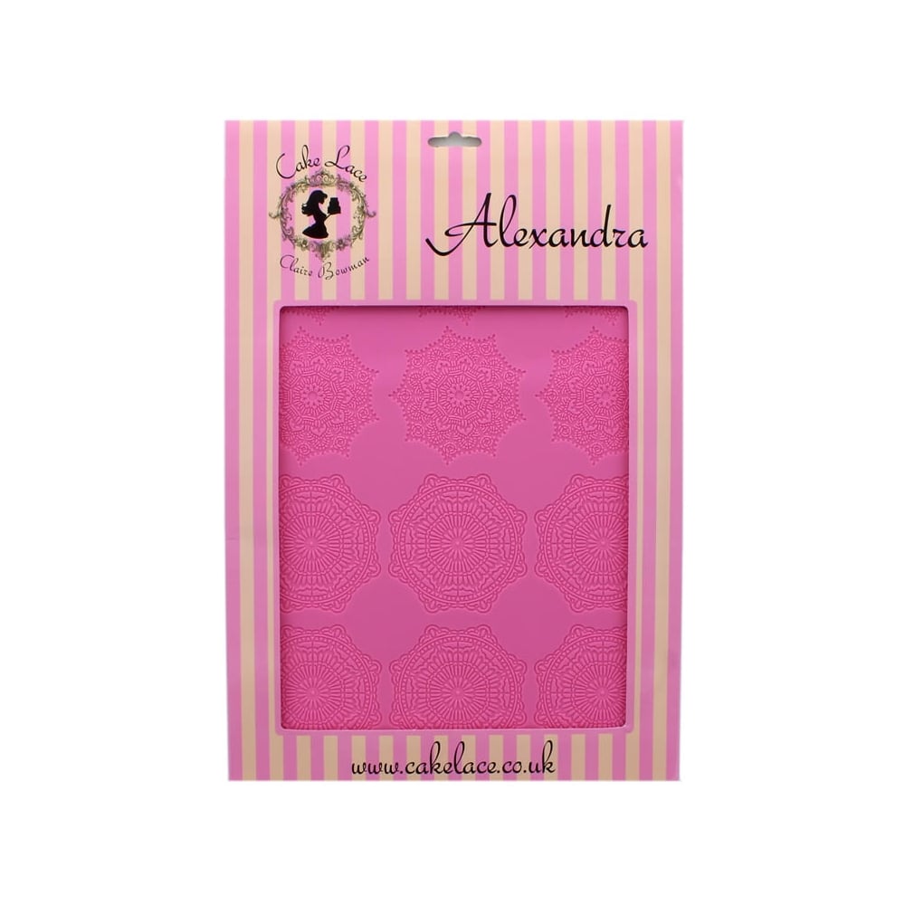 Cake Lace Alexandra - 3D Large Lace Strip Mat