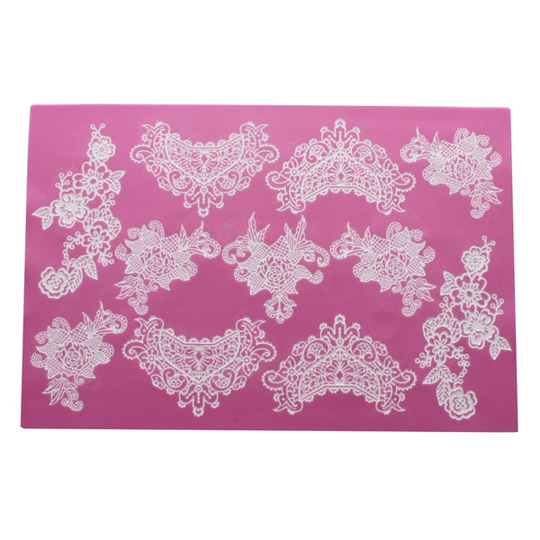 Cake Lace Sweet Lace - 3D Large Lace Strip Mat