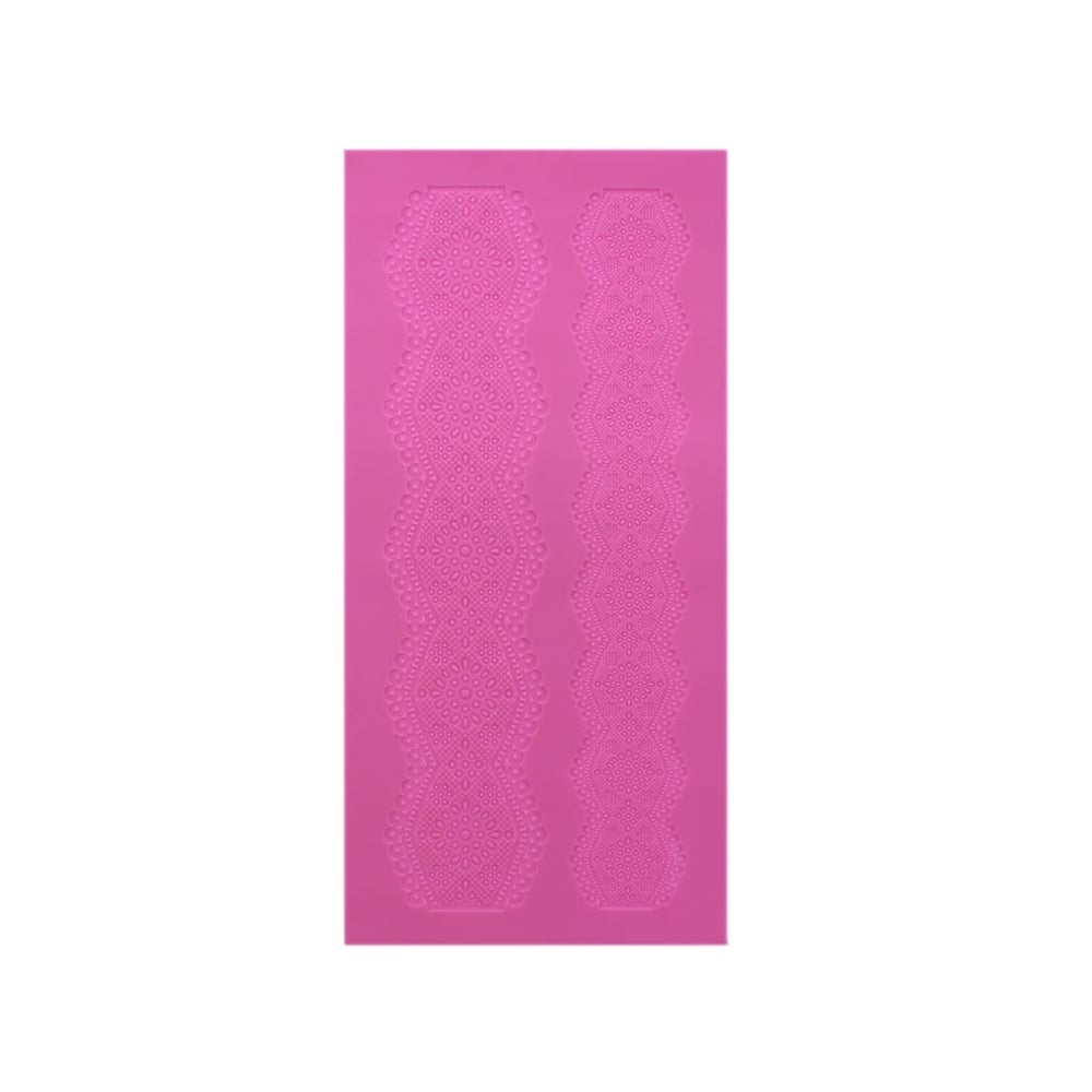 Cake Lace Broderie Anglaise - 3D  Lace Strip Mat