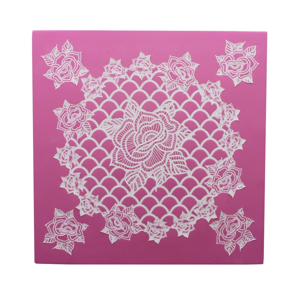 Cake Lace Rosie - 3D Cupcake Lace Mat