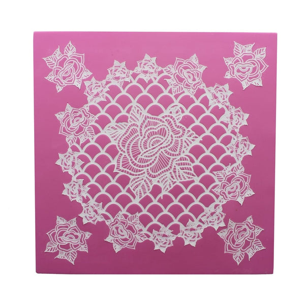Cake Lace Rosie - 3D Cupcake Lace Mat