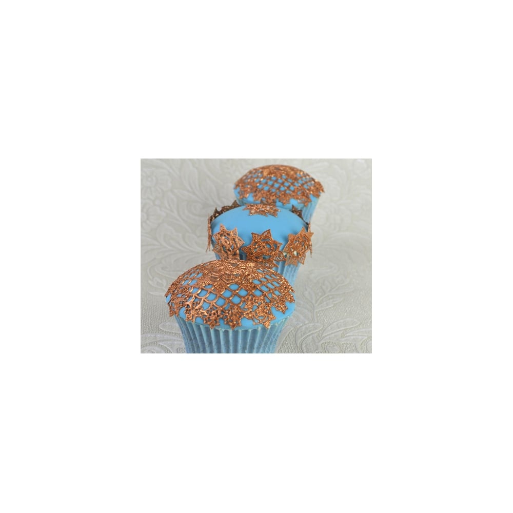 Cake Lace Rosie - 3D Cupcake Lace Mat