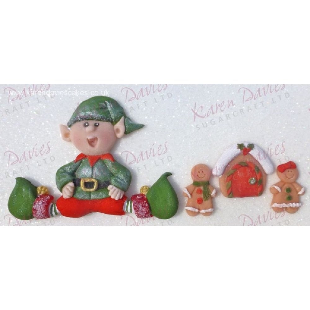 Karen Davies Sitting Elf Mould