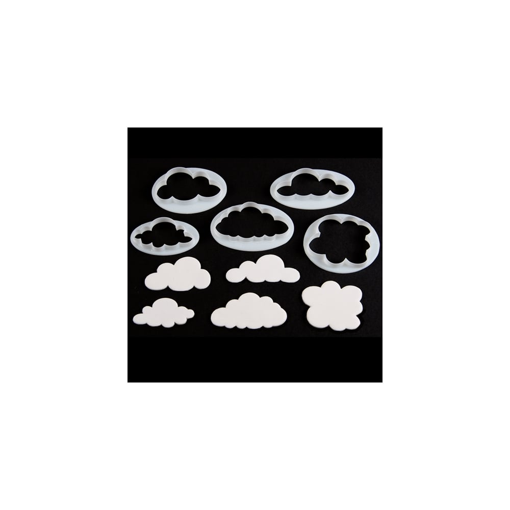 FMM Fluffy Cloud Cutters Set Of 5 By FMM