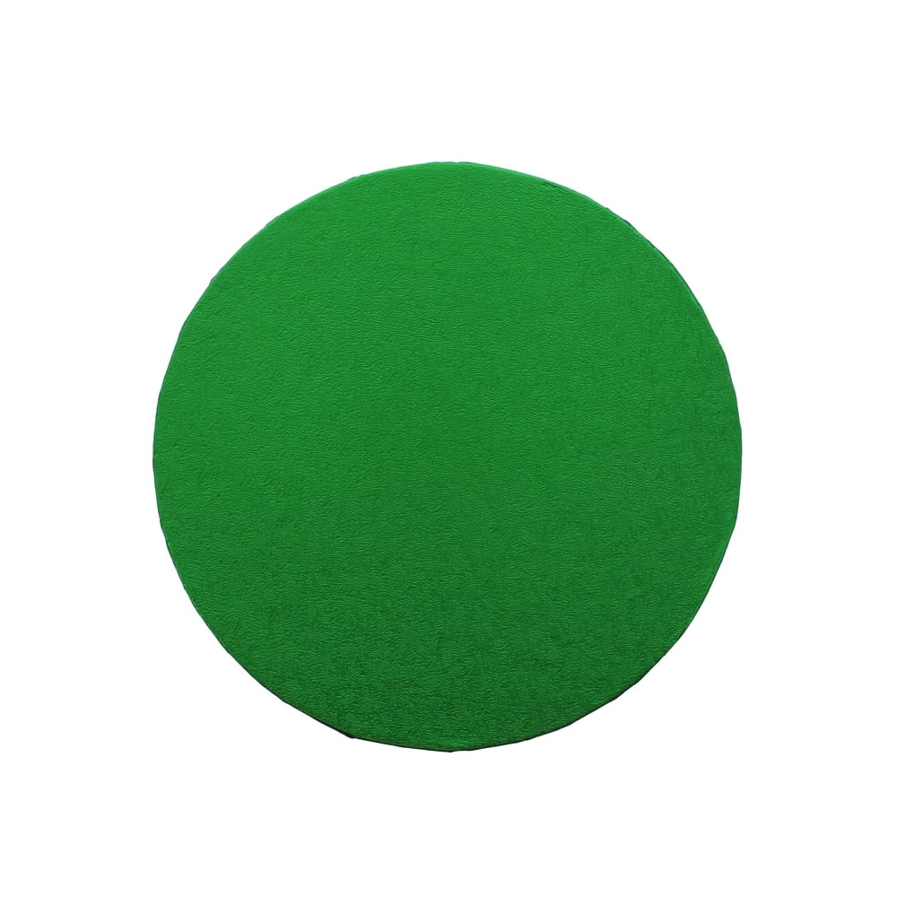 Simply Making Green Round Drum Cake Board