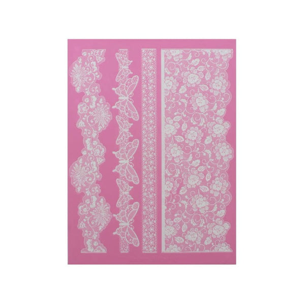 Cake Lace Madame Butterfly - 3D Large Lace Mat