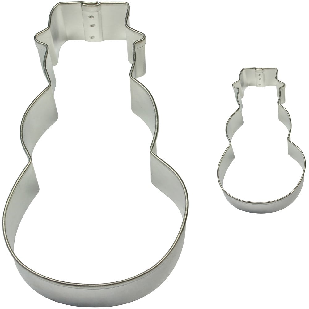PME Snowman Cake And Cookie Cutter - Set Of 2
