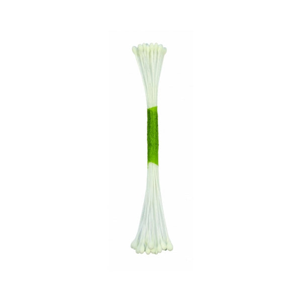 PME Fine Plain White Stamens x 50