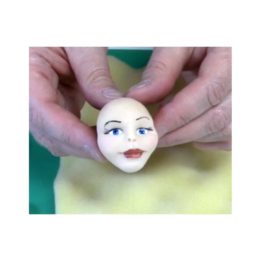 The Cake Decorating Co. Female Face Base Mould by Rhu Strand