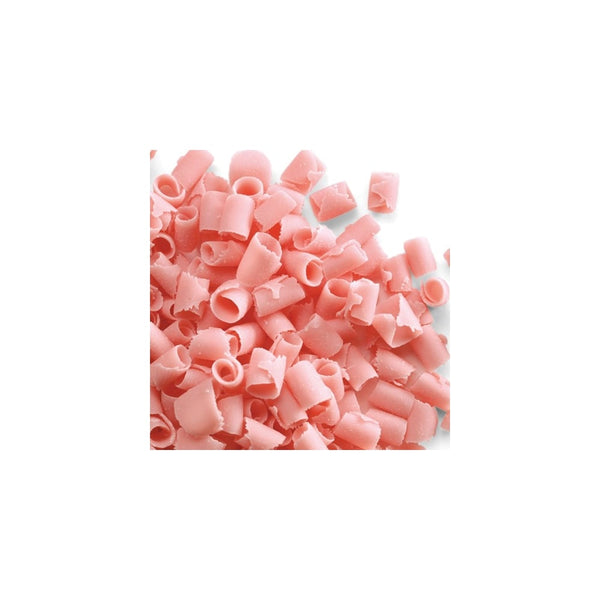 PME Strawberry - Belgian Chocolate Curls 85g