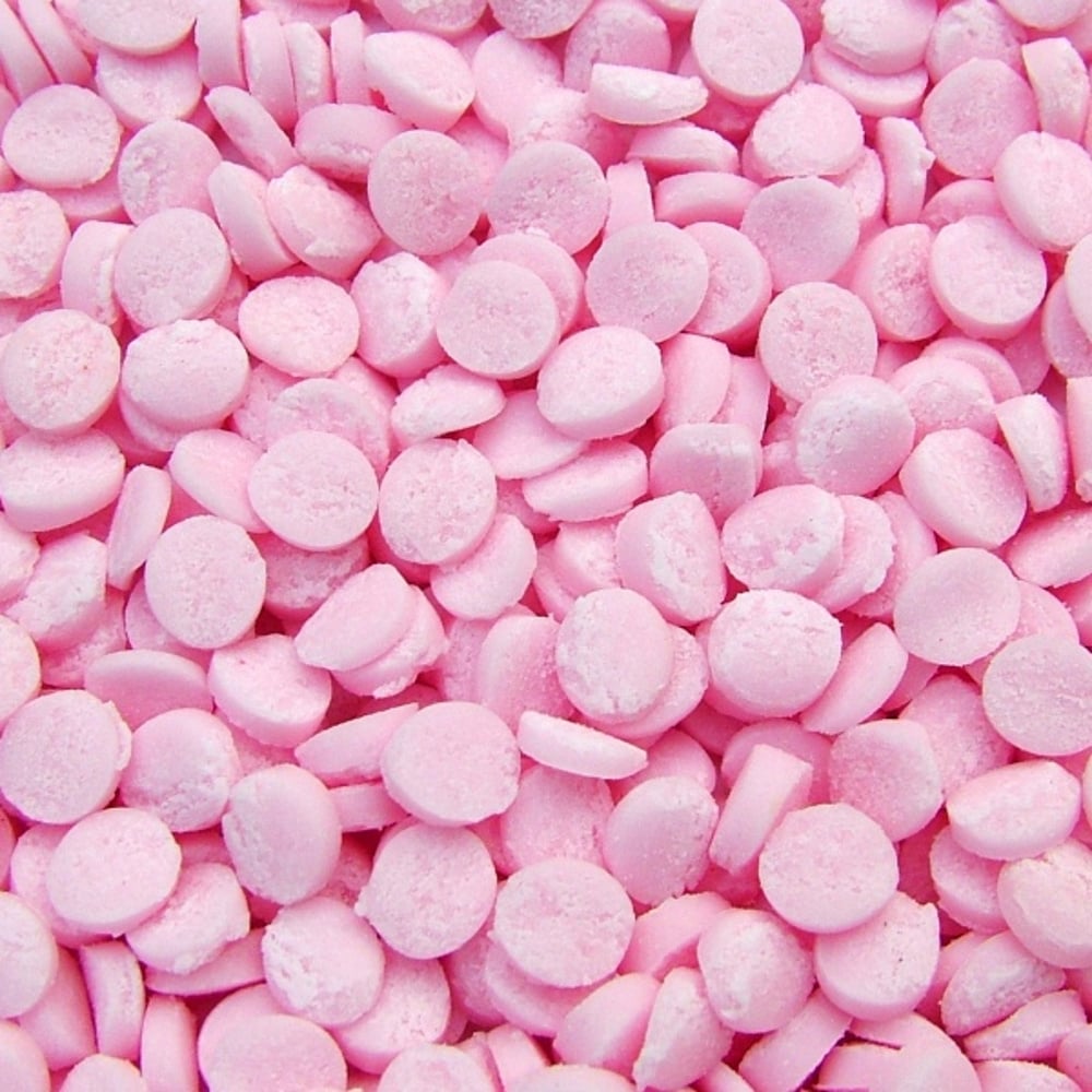 Quality Sprinkles Bright Pink Confetti Sequin Sprinkles 65g