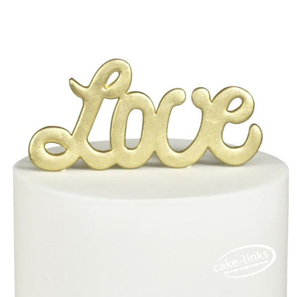 FMM Love Curved Words Cutter