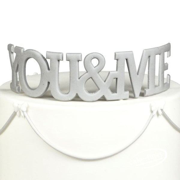 FMM You And Me Curved Words Cutter