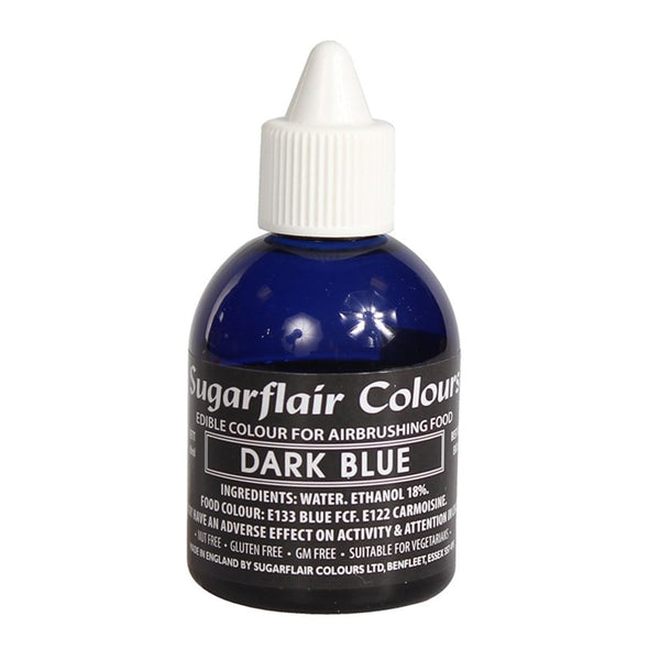 Sugarflair Dark Blue Airbrush Colour 60ml