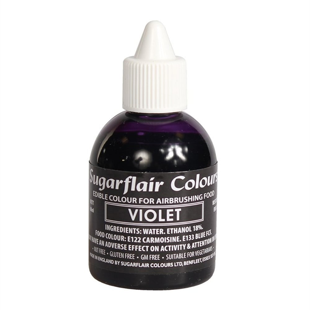 Sugarflair Violet Airbrush Colour 60ml