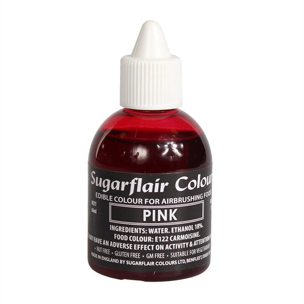 Sugarflair Pink Airbrush Colour 60ml