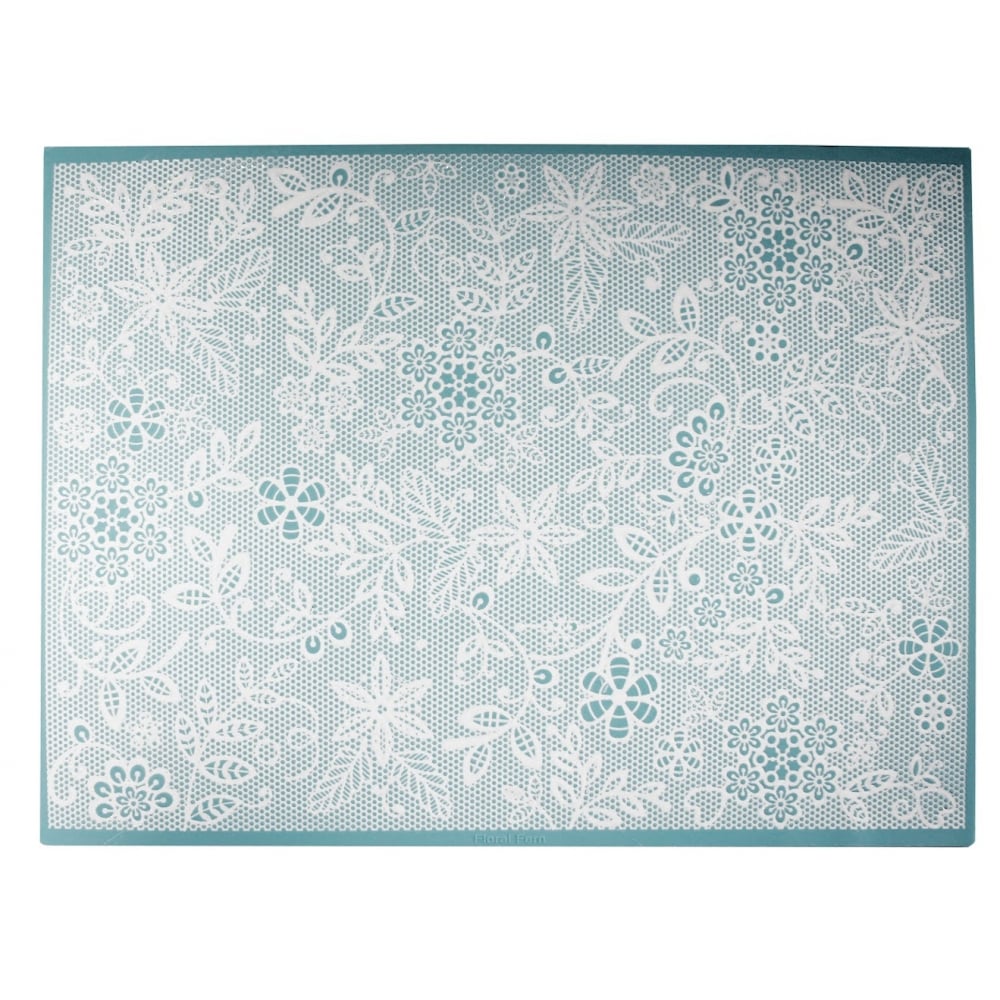 Cake Lace Floral Fern - 3D Large Lace Mat