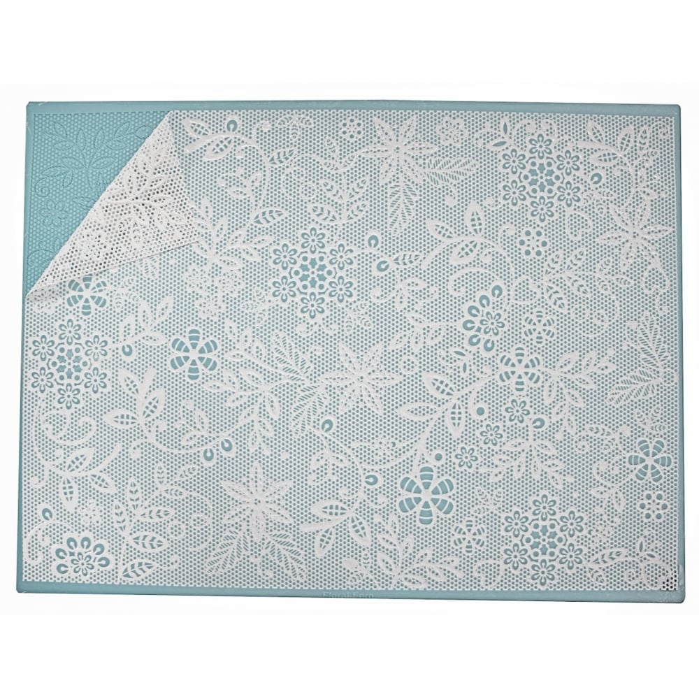 Cake Lace Floral Fern - 3D Large Lace Mat