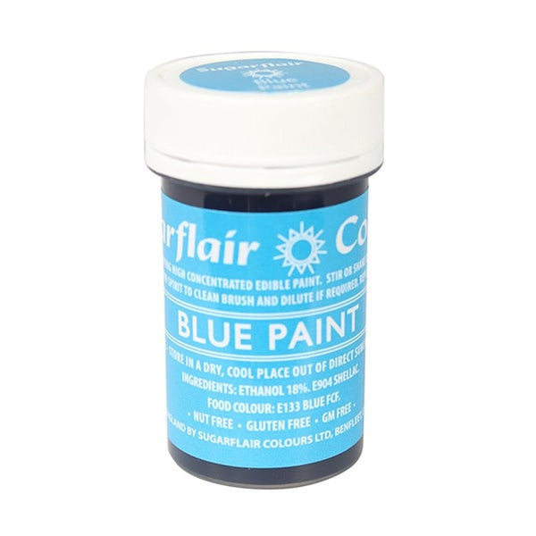 Sugarflair Blue - Edible Matt Paint 20g