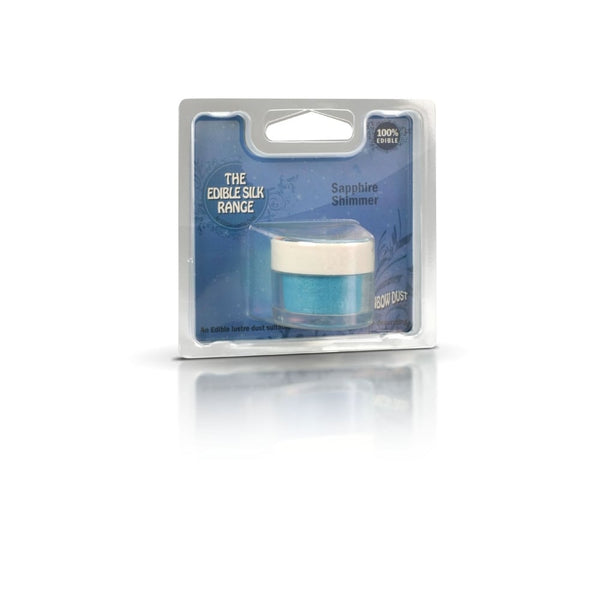 Rainbow Dust EXPIRED - Sapphire Edible Silk Shimmer Dust - Rainbow Dust [DEC 2025]