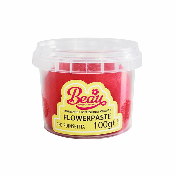 Beau Products Poinsettia Red Flower Paste 100g