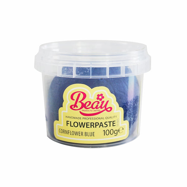 Beau Products Cornflower Blue Flower Paste 100g