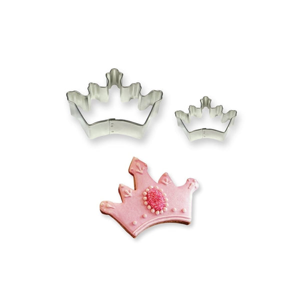 PME Crown Cake And Cookie Cutter Set Of 2