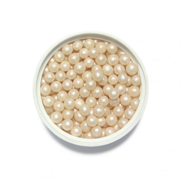 PME Oyster - 4mm Pearlised Sugar Pearls 100g