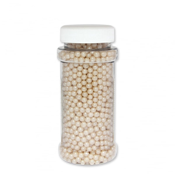 PME Oyster - 4mm Pearlised Sugar Pearls 100g