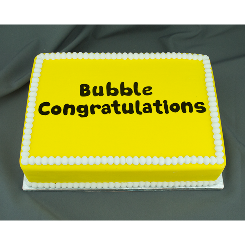 Marvelous Molds Congratulations Bubble Flexabet Onlay