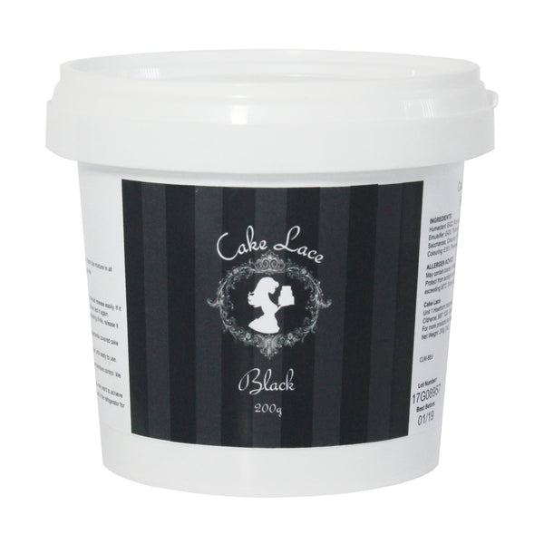 Cake Lace Black Lace Mix