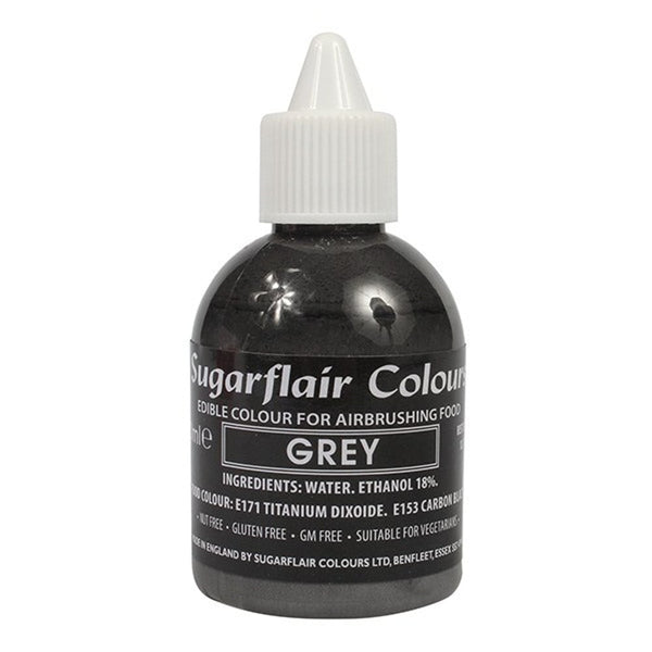 Sugarflair Grey Airbrush Colour 60ml