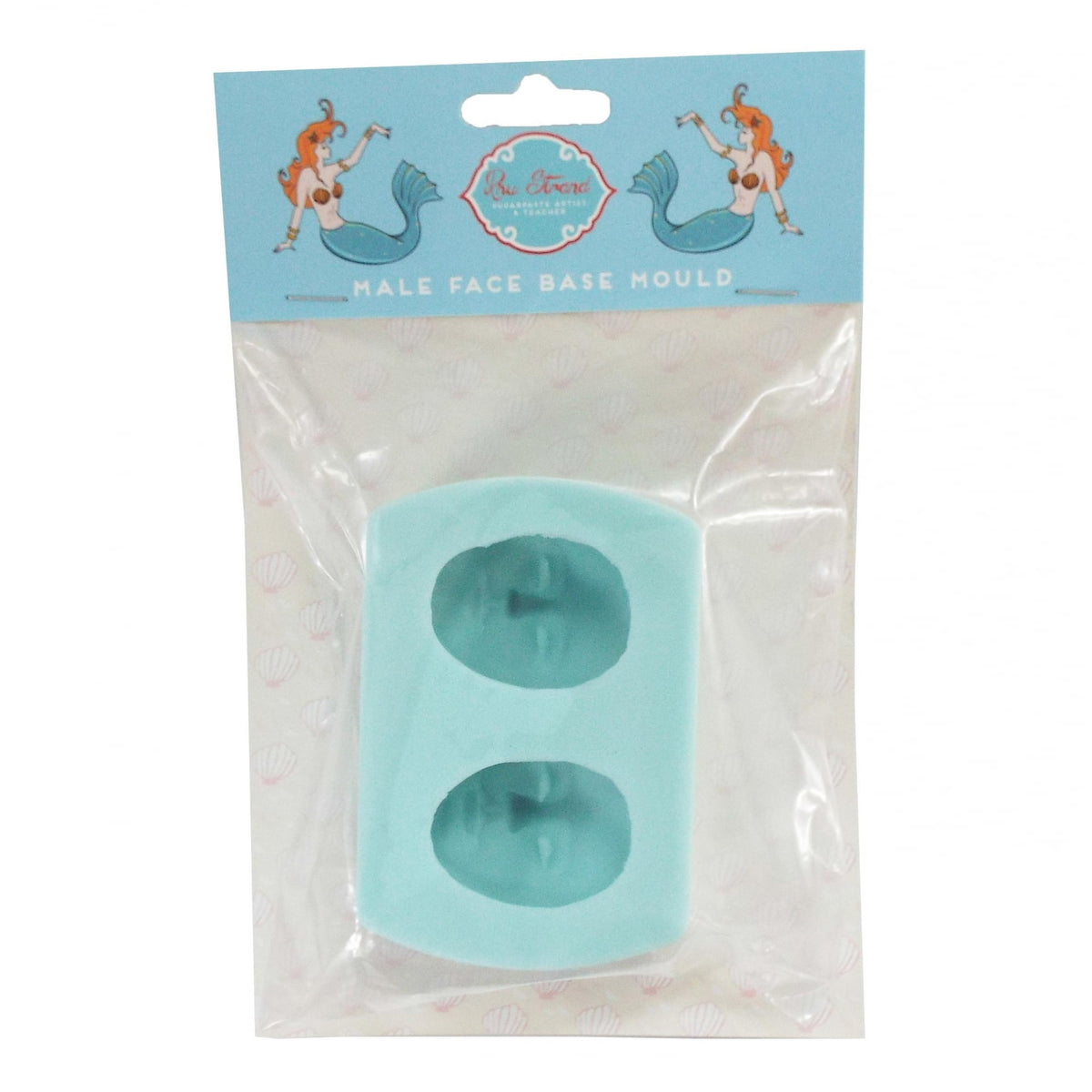 The Cake Decorating Co. Male And Female Face Base Mould by Rhu Strand