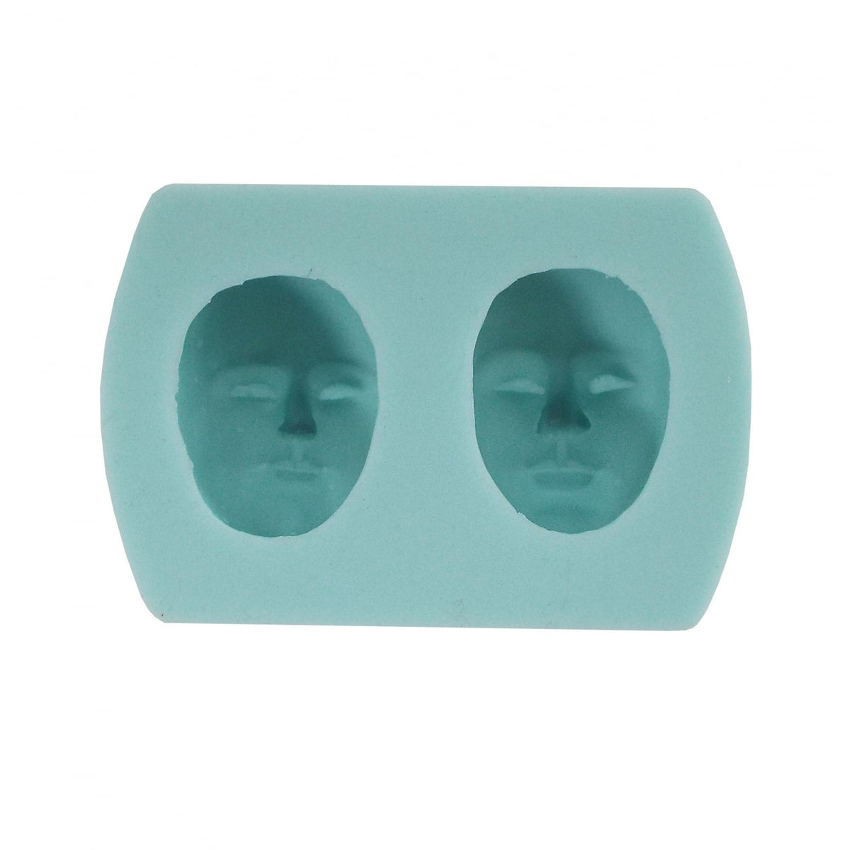The Cake Decorating Co. Male And Female Face Base Mould by Rhu Strand